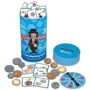 Learning Resources Little Banker Coin Matching Game Education