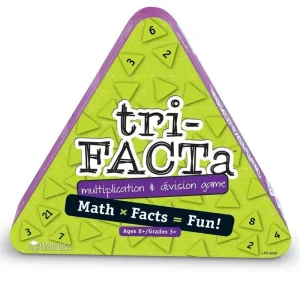 Learning Resources Tri-facta! Multiplication and Division Game Board Games