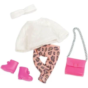 Lori Doll Lively In Leopard Outfit For 6-inch Doll Dolls