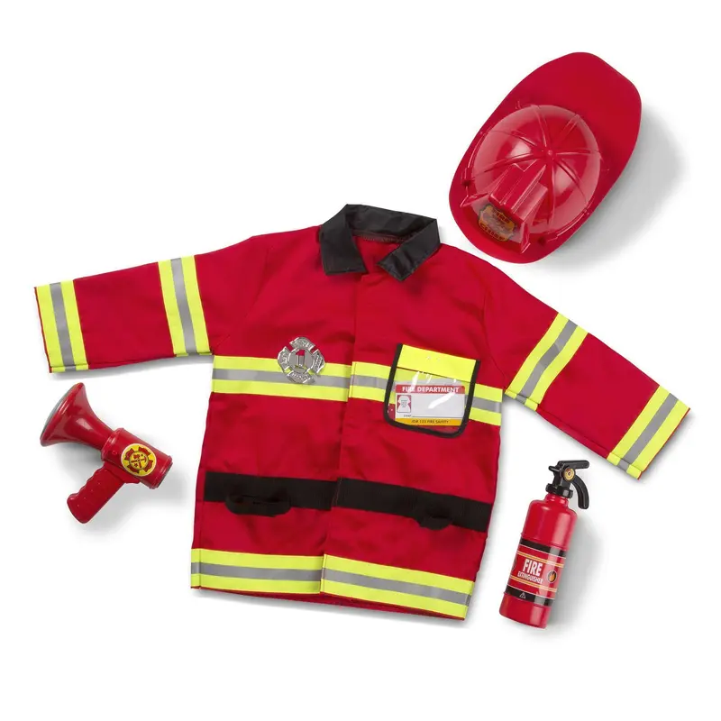 Melissa & Doug Fire Chief Costume Dress Up