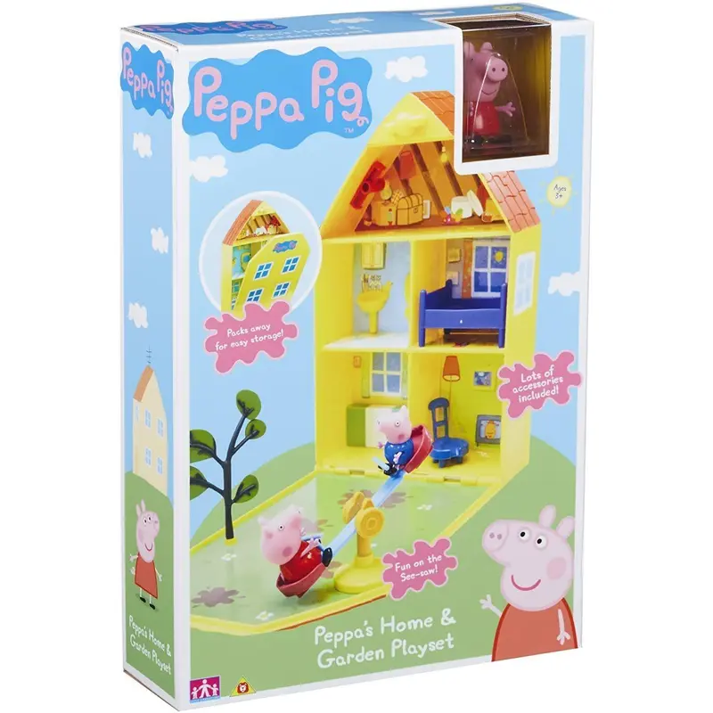 Peppa Pig 06156 Peppa's House & Garden Playset