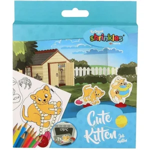 Shrinkles Original Shrinkles Cute Kitten (mini Craft Pack) Arts & Crafts