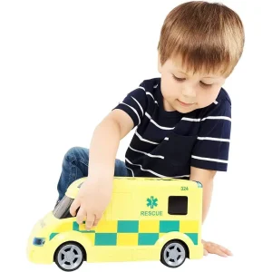 Teamsterz Large Light & Sound Ambulance Interactive