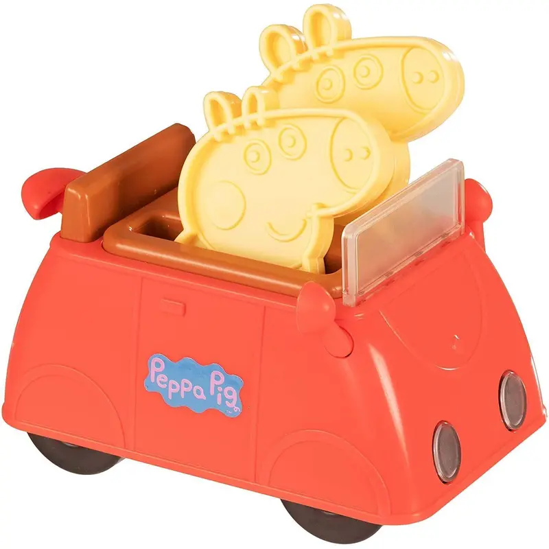 TOYBOX HTI Toys Peppa Pig Car Toaster Playset