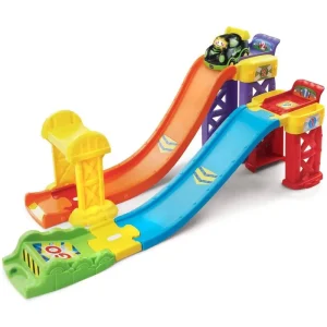 VTech Go! Go! Smart Wheels 3-in-1 Launch & Play Raceway - Greek