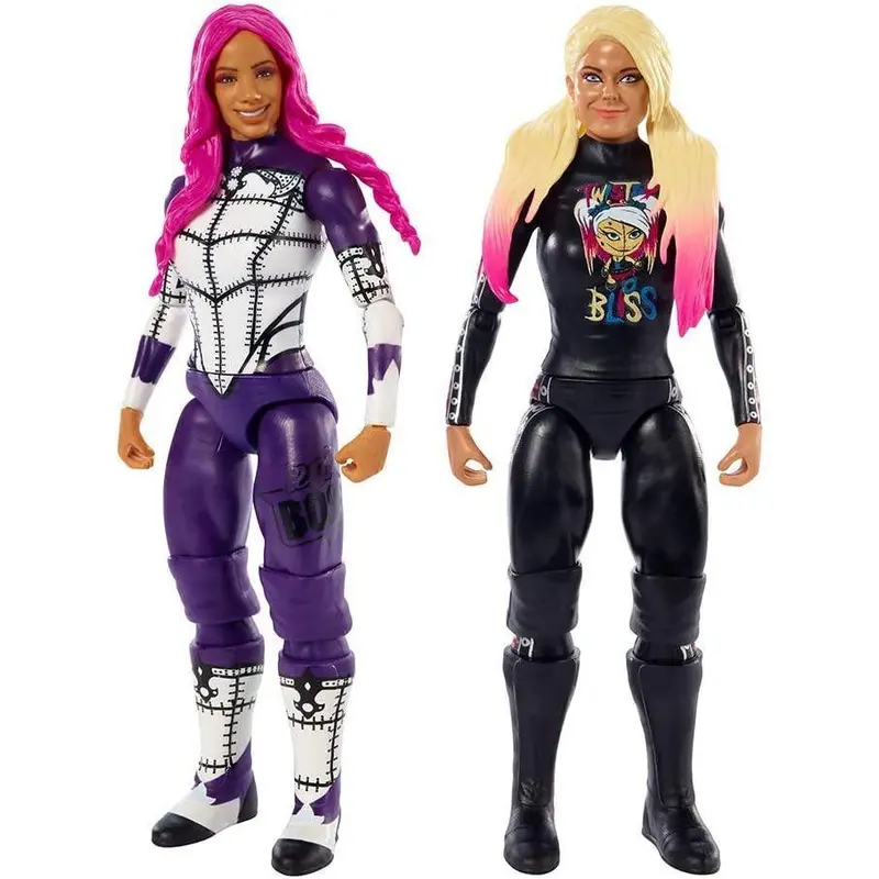 WWE GBN64 Battle Pack Sasha Banks Vs Alexa Bliss Action Toys & Playsets