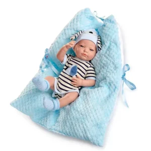 Berjuan 8100 Boutique Dolls Newborn Special Doll 45cm - Blue