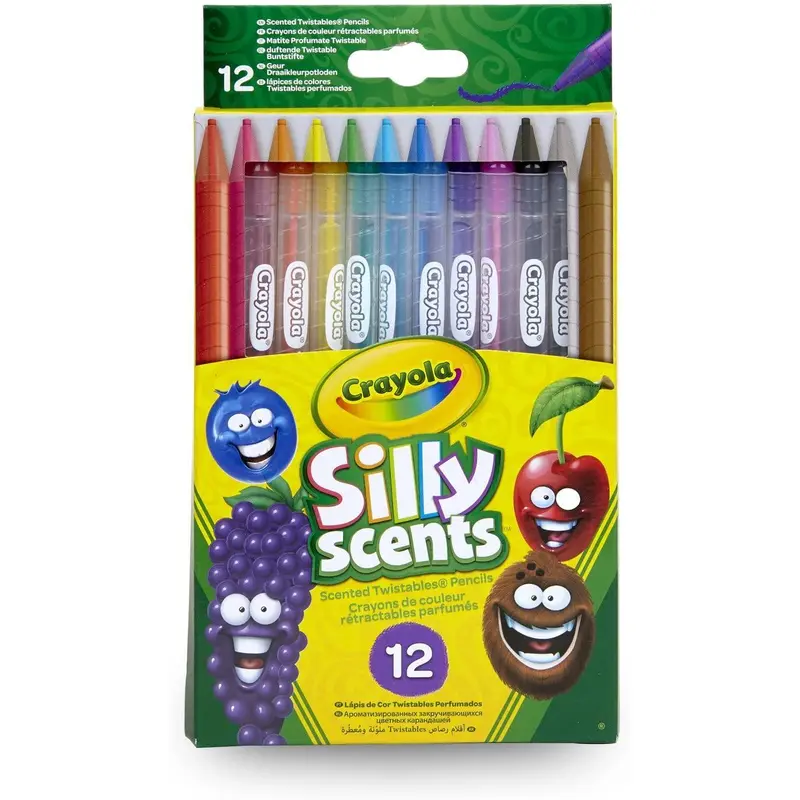 Crayola Silly Scents Twistables Pencils 12 Stationery