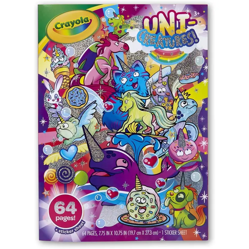 Crayola Uni-creatures! Colouring Book