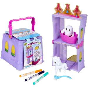 Crayola Washimals Palace Pets Case Playset