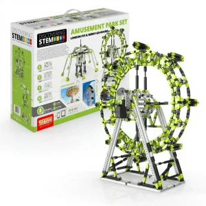 Engino Amusement Park Set London Eye & Merry-go-round Education