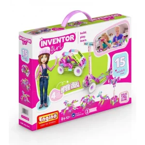 Engino Inventor Girl 15 Models Educational Construction Playset