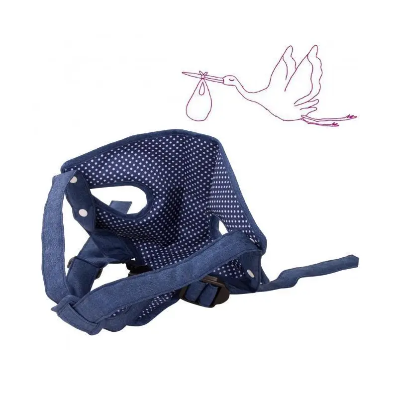 GOTZ Baby Carrier Denim & Spots Dolls Accessories