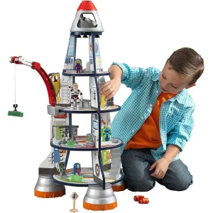 Kidkraft Wooden Rocket Ship Playset