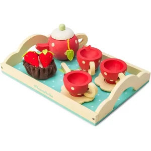 Le Toy Van - Childrens Wooden Honeybake Tea Set Pretend Play