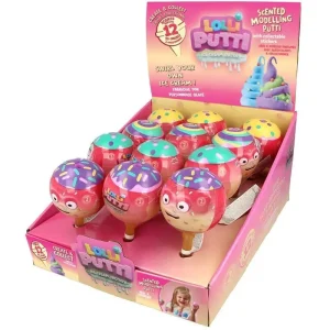 LOLLIPUTTI Modelling Putty, Unicorn, Monster Or Ice Cream Arts & Crafts