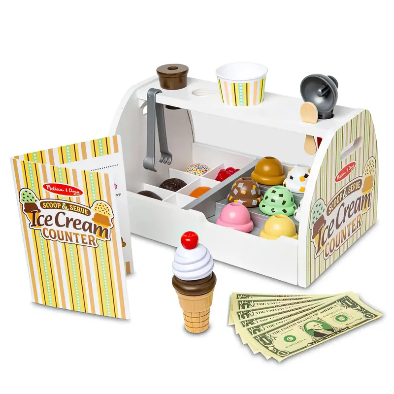 Melissa and Doug Scoop and Serve Ice Cream Counter