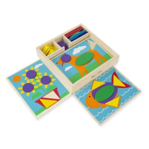 Melissa & Doug 10528 Beginner Pattern Blocks Baby & Toddler