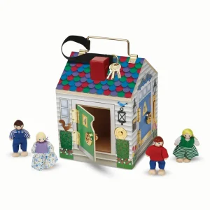 Melissa & Doug 12505 Wooden Doorbell House Baby & Toddler