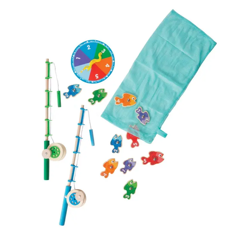 Melissa & Doug Catch & Count Magnetic Fishing Rod Set Education
