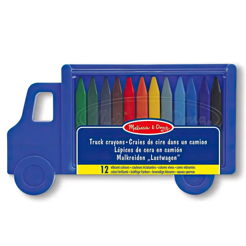 Melissa & Doug Truck Crayon Set