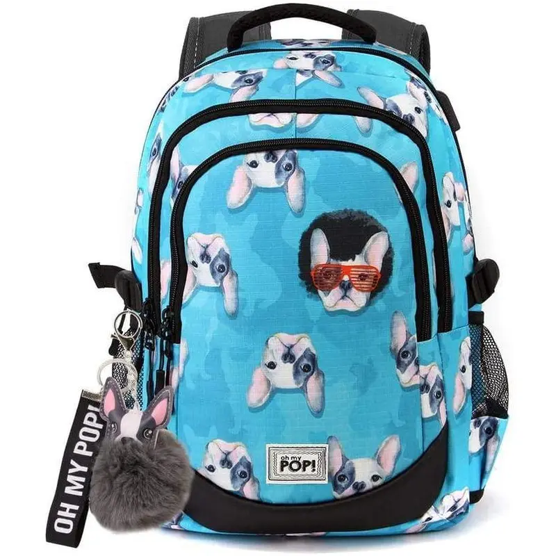 Oh My Pop! Doggy-running Hs Backpack School Daypack 44cm School Bags