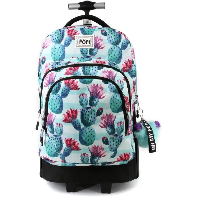 Oh My Pop! Nopal-gtx School Trolley Backpack Casual Daypack, 53cm