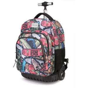PRODG Skateboard-gts School Trolley Backpack 47cm
