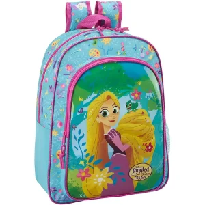 Safta Disney Tangled Children's Backpack, Blue /pink School