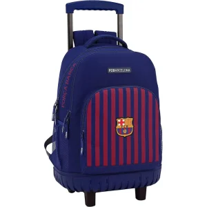 Safta FC Barcelona Large Backpack Trolley with Wheels School