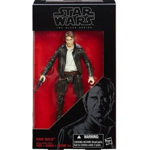 Star Wars The Force Awakens Black Series Han Solo Action Figure