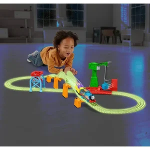Thomas & Friends Trackmaster Hyper Glow Night Delivery Playset