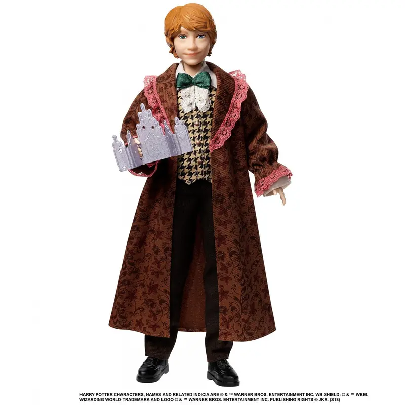 Harry Potter GFG12 Ron Weasley Yule Ball Doll with Film-inspired Outfit