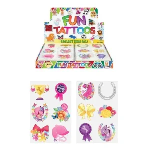 Hendrandt N51 322 Mini Pony Temporary Tattoo Sheets