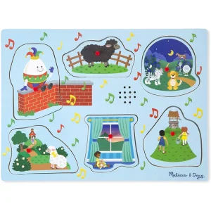 Melissa & Doug 10737 Sing-along Nursery Rhymes Sound Puzzle