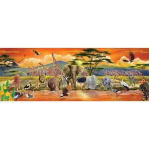 Melissa & Doug 12873 Safari Floor Puzzle - 100 Pieces