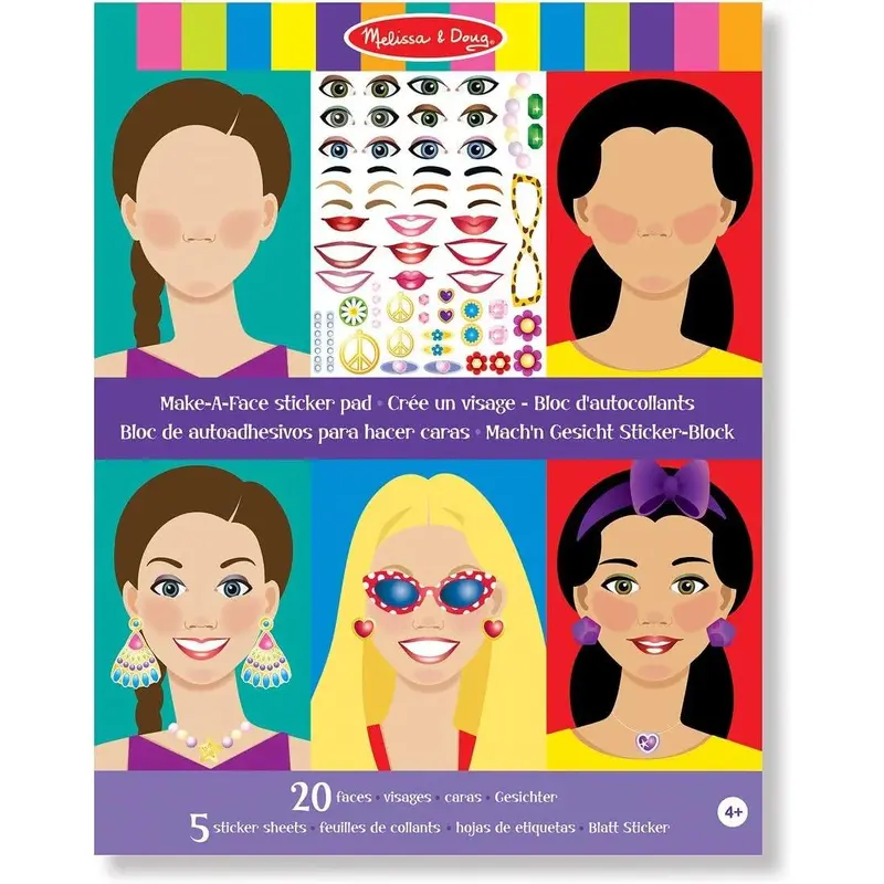 Melissa & Doug 14195 Make-a-face Stickers