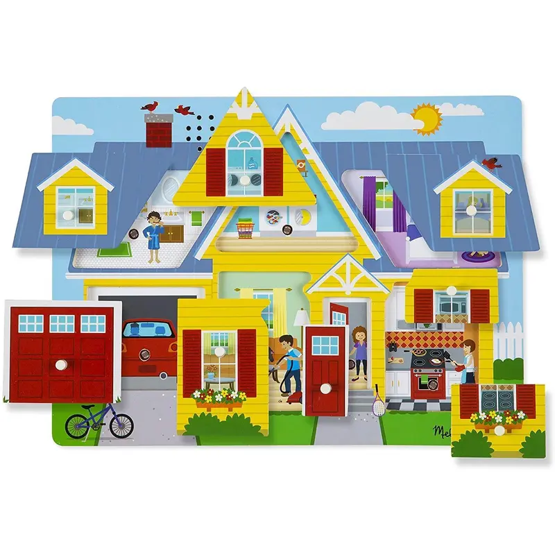 Melissa & Doug Around The House Sound Puzzle
