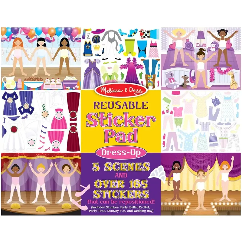 Melissa & Doug Dress-up Reusable Stickers