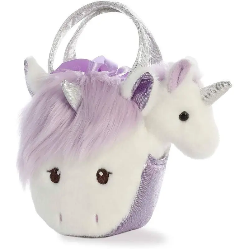 AURORA Fancy Pals Heather Unicorn Purple Soft Toy