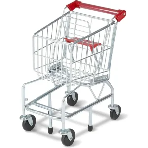 Melissa & Doug 14071 Metal Shopping Cart Toy