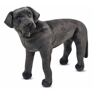 Melissa & Doug Black Lab Giant Stuffed Animal