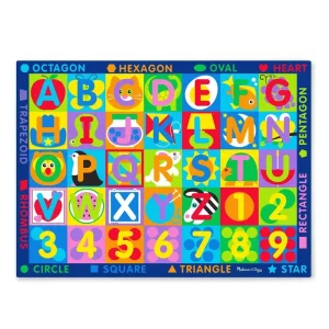 Melissa & Doug Jumbo Abc-123 Activity Rug