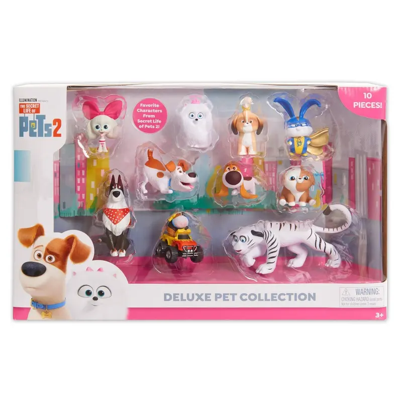 Secret Life of Pets 2 Deluxe Pet Collection Figures