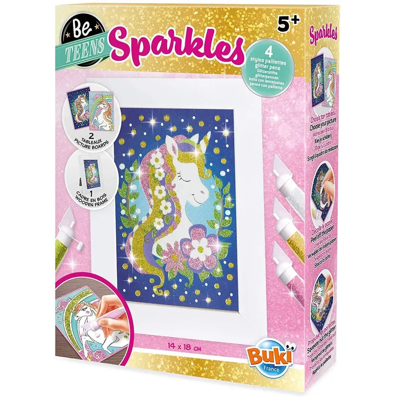 BUKI France DP102 Be Teens Sparkles - Unicorns