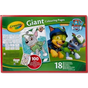 Crayola PAW Patrol Giant Colouring Pages with Stickers