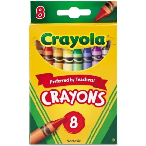 Crayola Wax Crayons Pack of 8