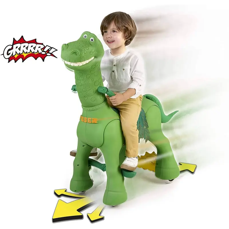 Feber My Friendly Dino Dinosaur 12V Battery Rideon with Sounds