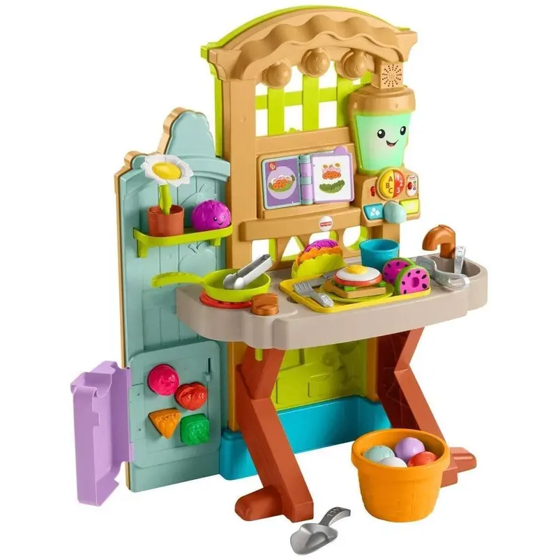 Fisher-Price Laugh and Learn Grow-the-fun Garden To Kitchen