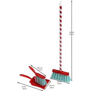 Klein Classic Broom For Children, Sugar Cane Design